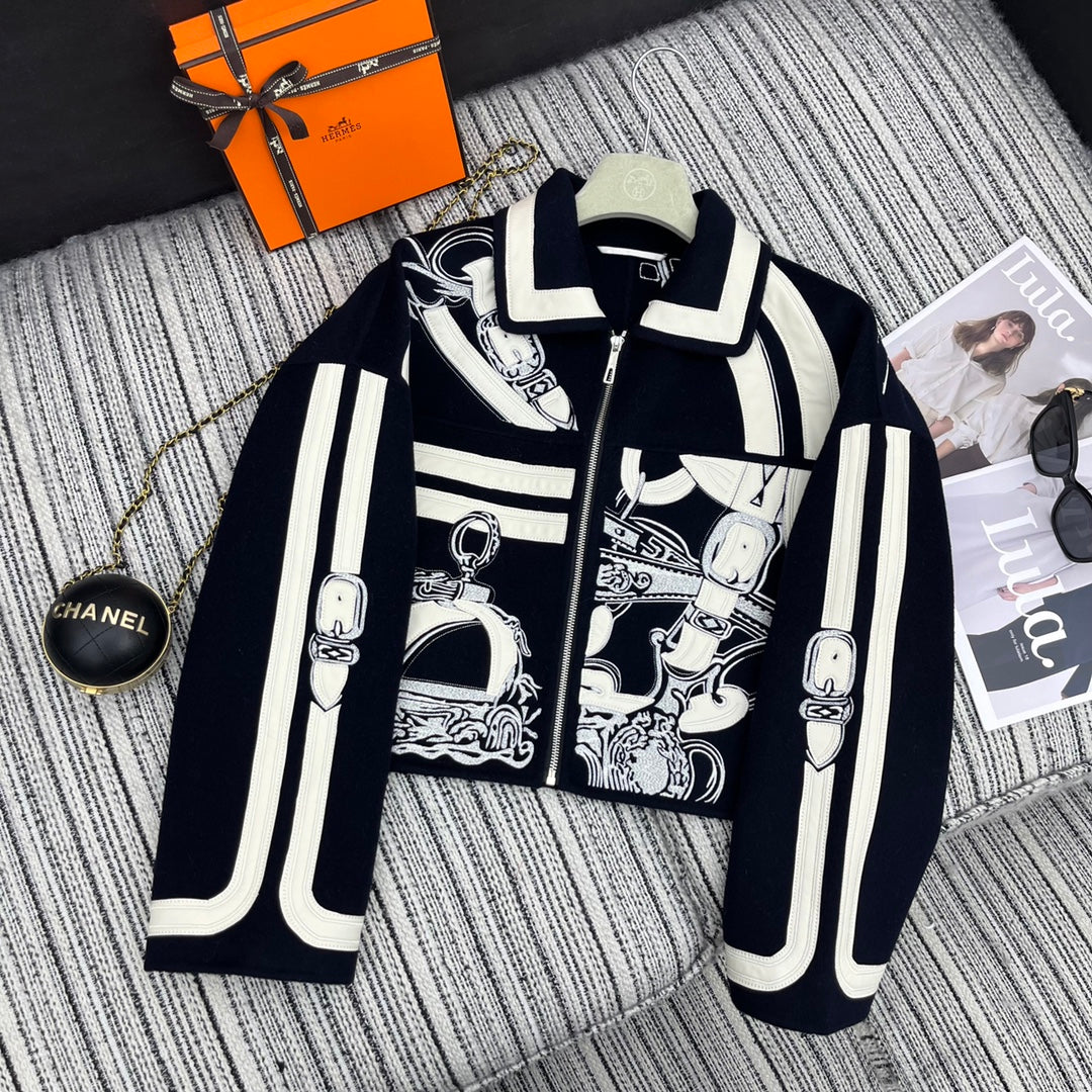 HERMES HERMES 25S JACKET 038