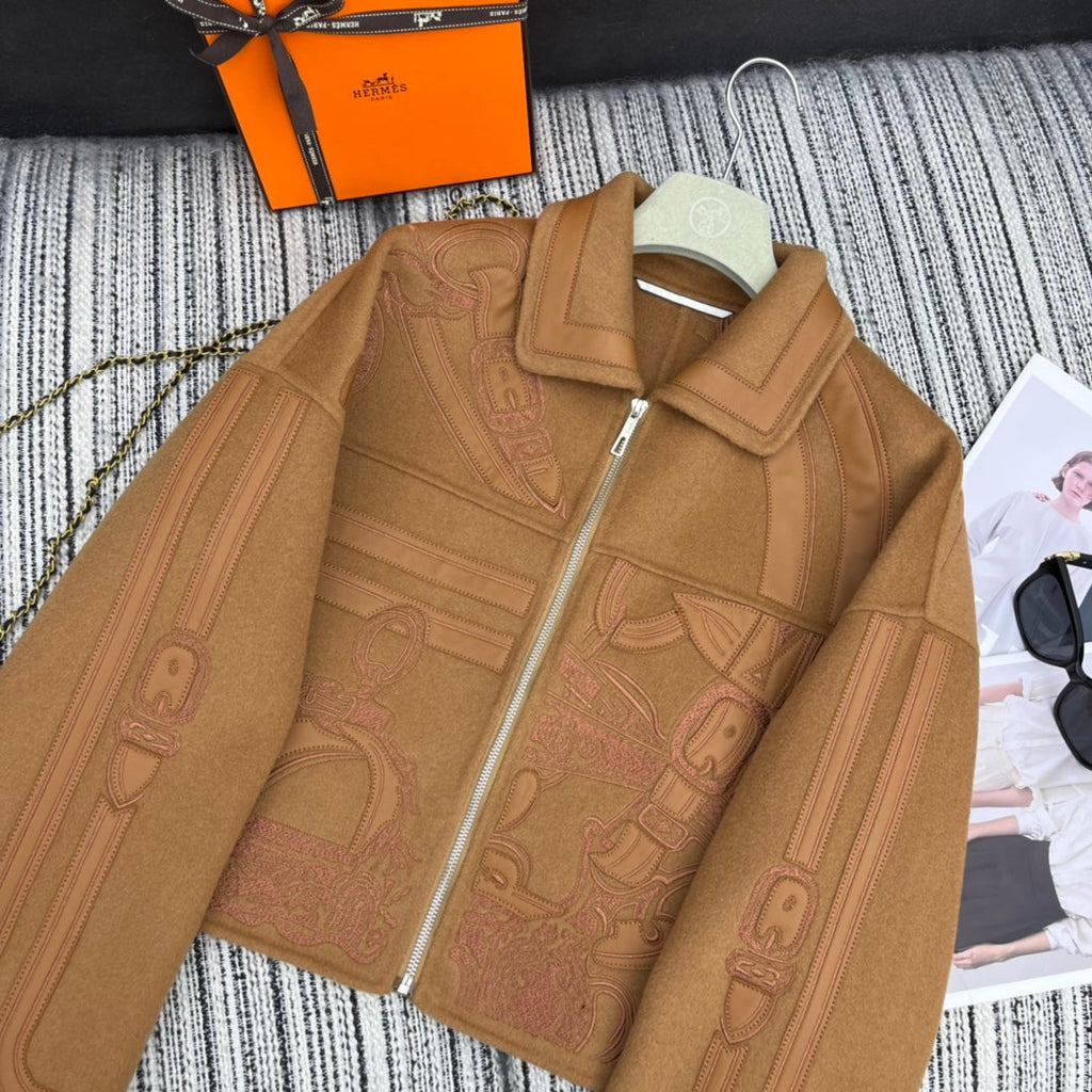 HERMES HERMES 25S JACKET 039