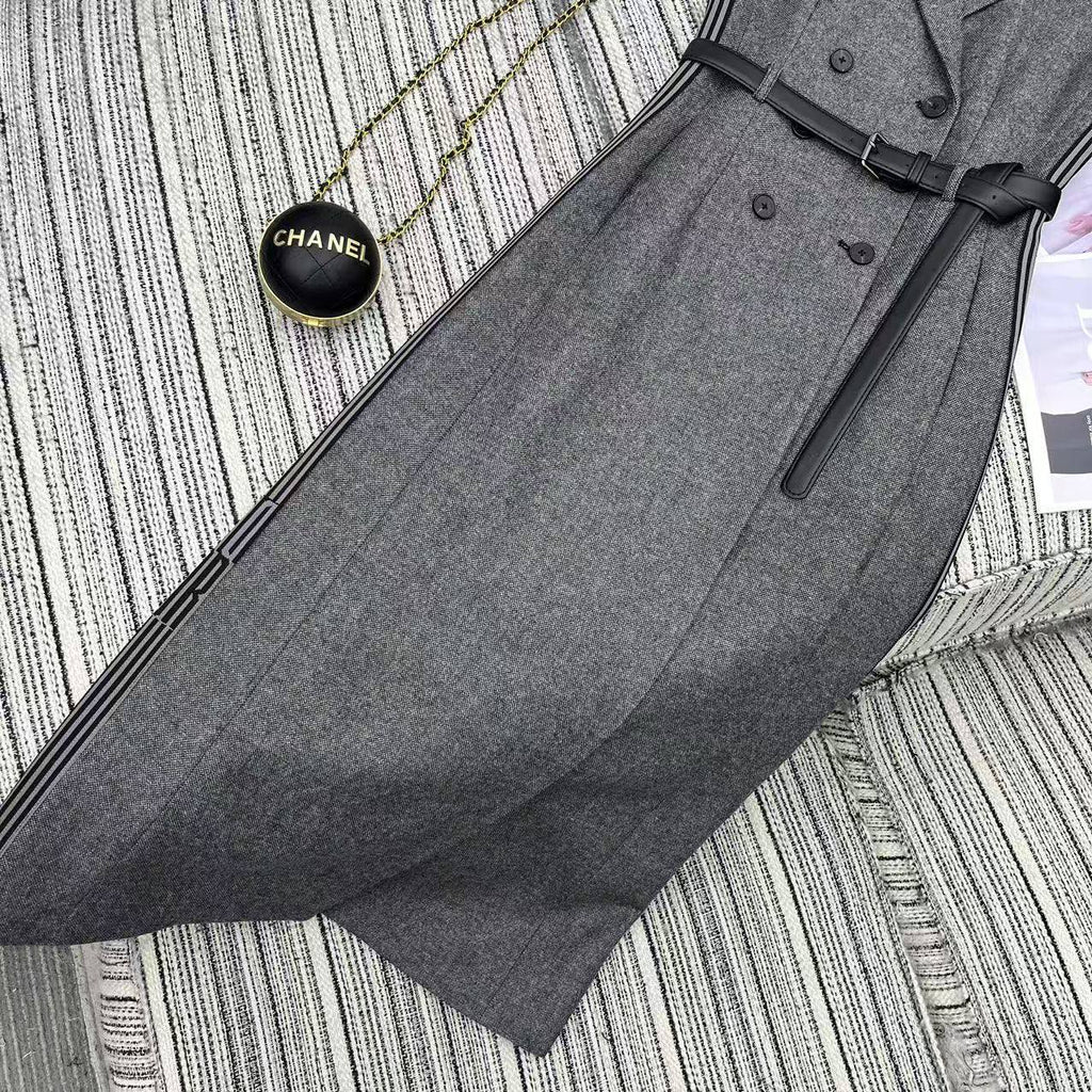 DIOR 25S LONG DOUBLE-BREASTED BLAZER DRESS 800