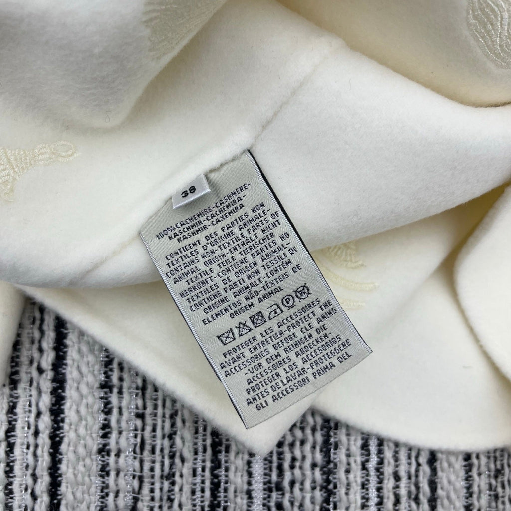 HERMES 25S REVERSIBLE SHORT CASERE HOODED COAT 012