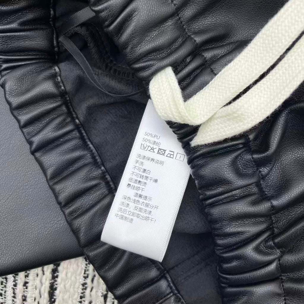 MIUMIU LEATHER PANTS STYLE 500