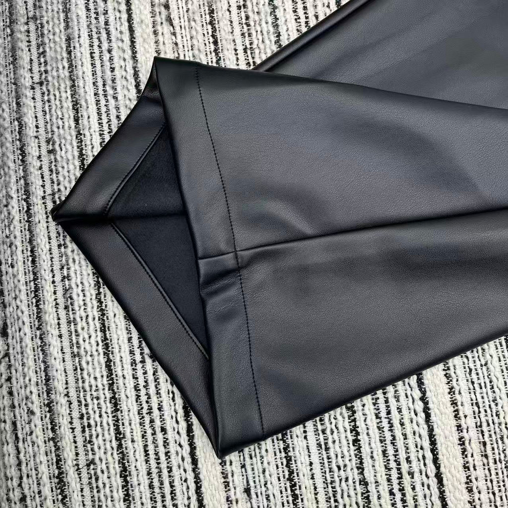 MIUMIU LEATHER PANTS STYLE 500