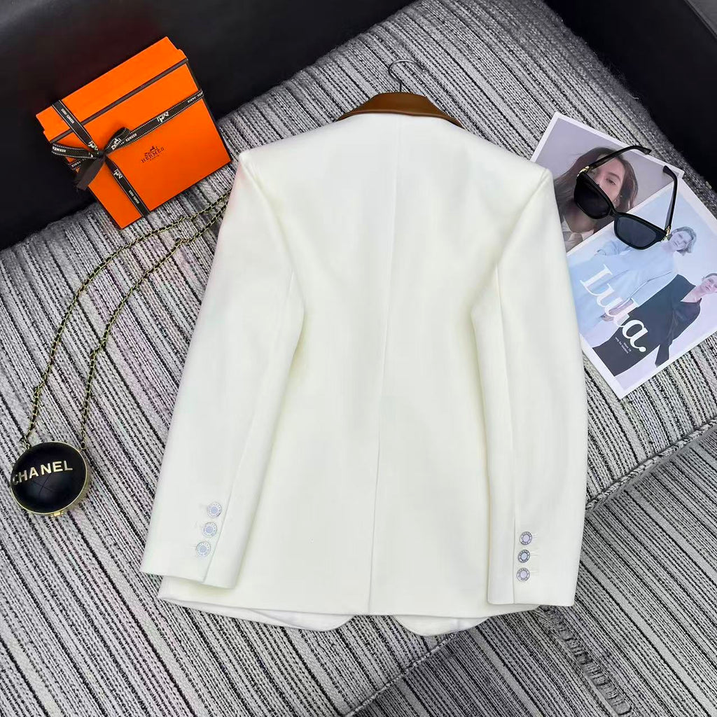 HERMES 25S LAPEL BLAZER 390