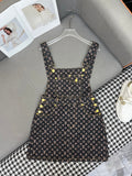 LOUIS VUITTON LV NEW DENIM OVERALL DRESS 269064