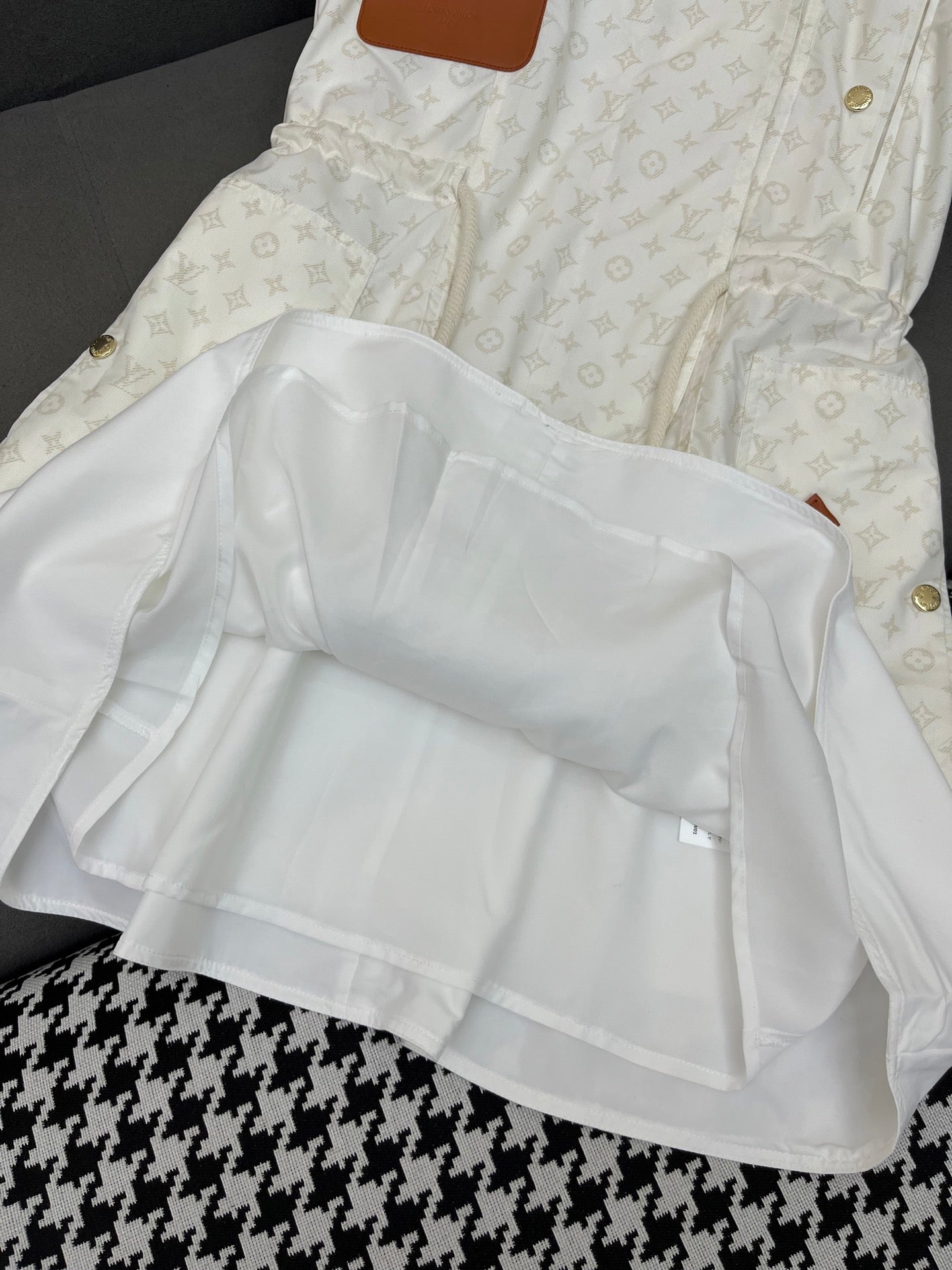 LOUIS VUITTON LV TANK DRESS 25S IN POLYESTER 266632