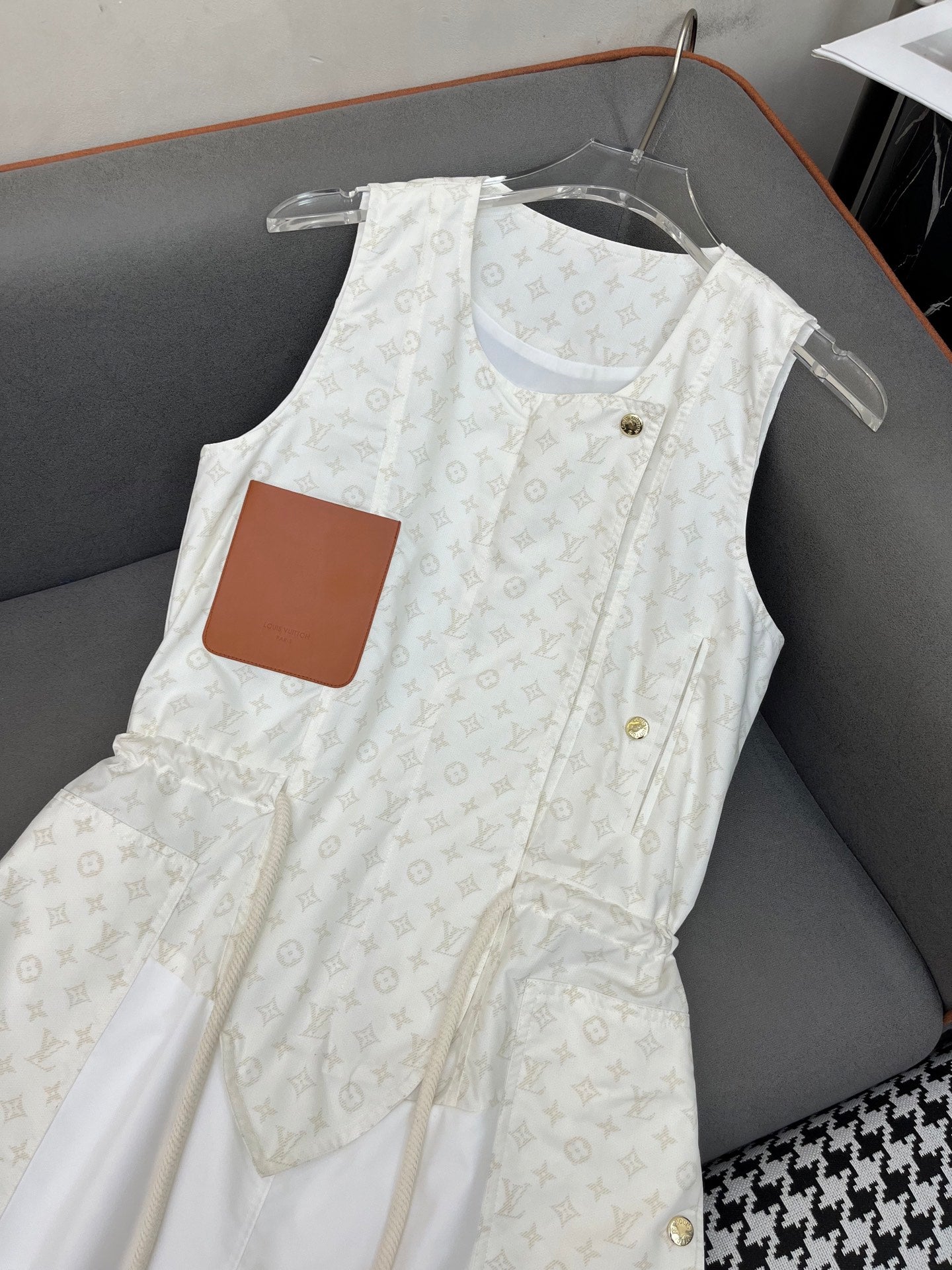 LOUIS VUITTON LV TANK DRESS 25S IN POLYESTER 266632