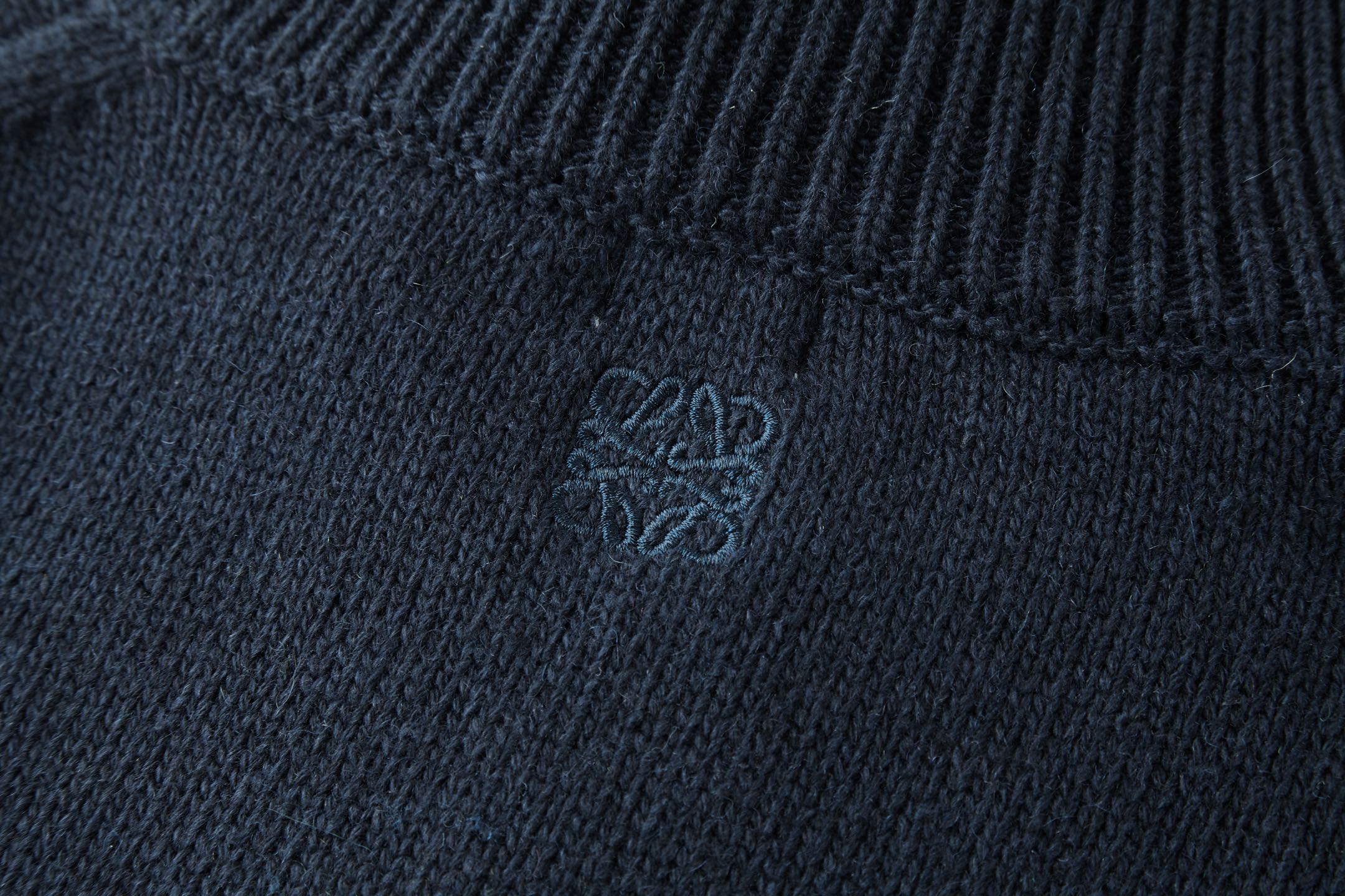 LOEWE HALF-ZIP KNIT SWEATER STYLE 100