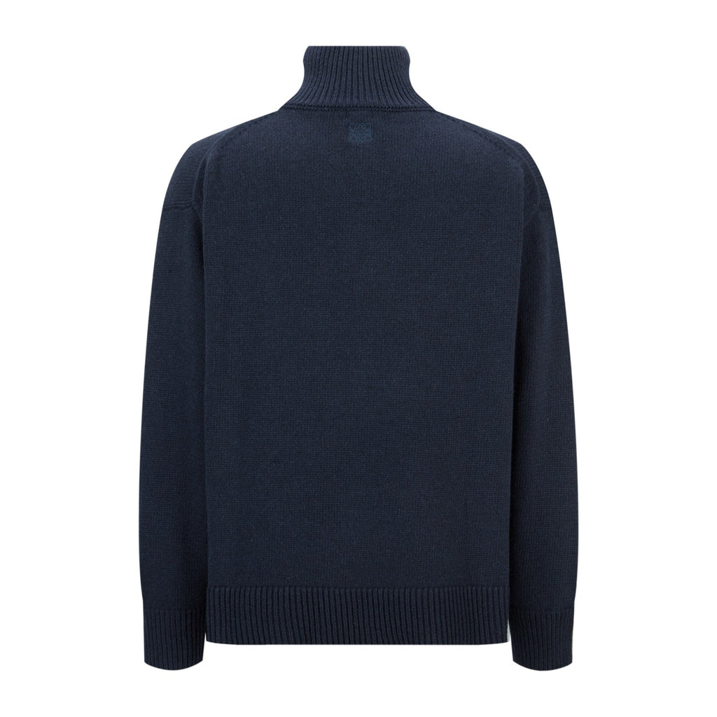 LOEWE HALF-ZIP KNIT SWEATER STYLE 100