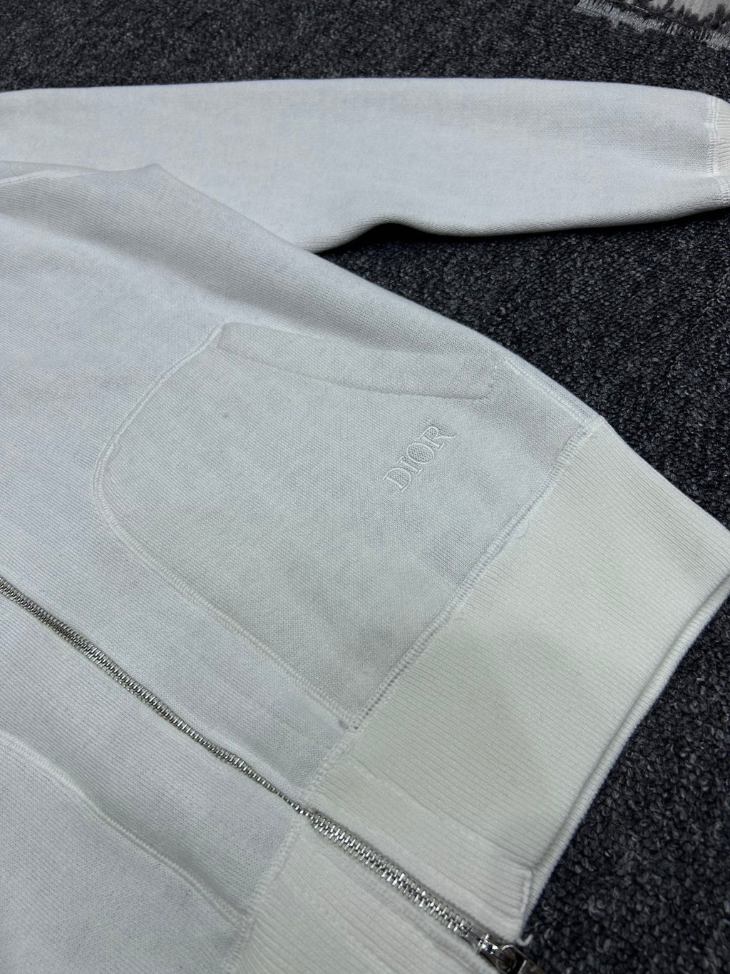 DIOR 25S HOODED KNIT JACKET STYLE 370