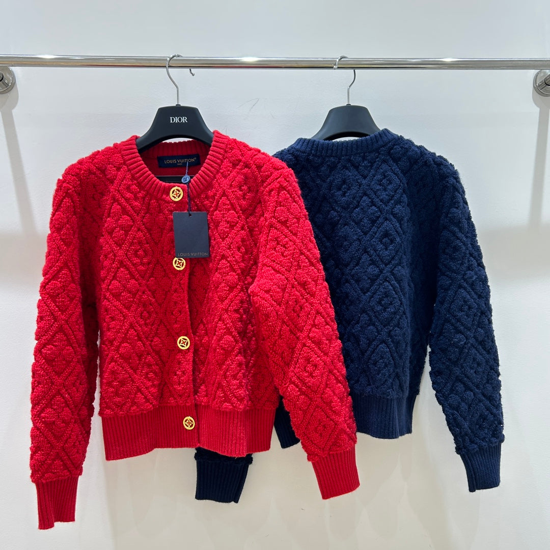LOUIS VUITTON LV 25S CARDIGAN JACKET 0119