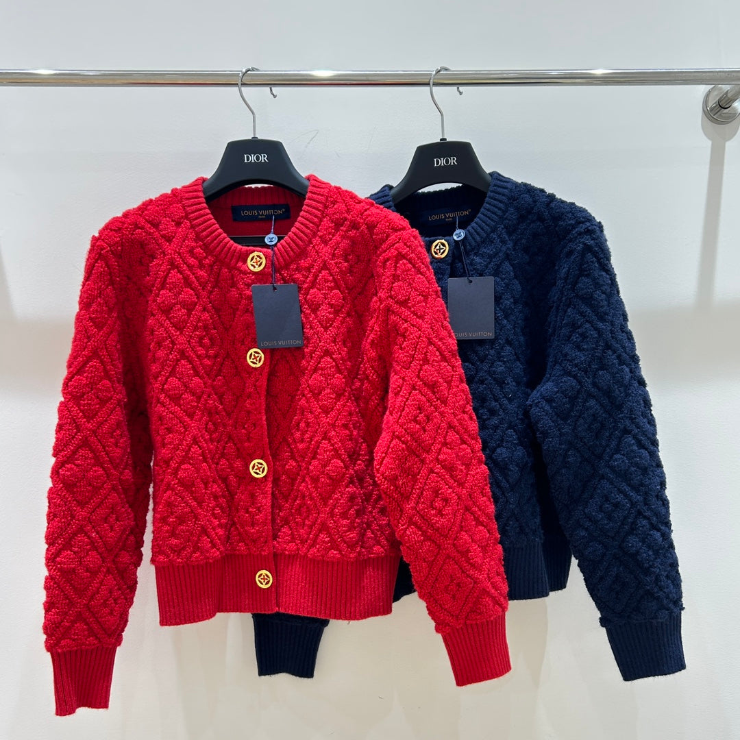 LOUIS VUITTON LV 25S CARDIGAN JACKET 0119