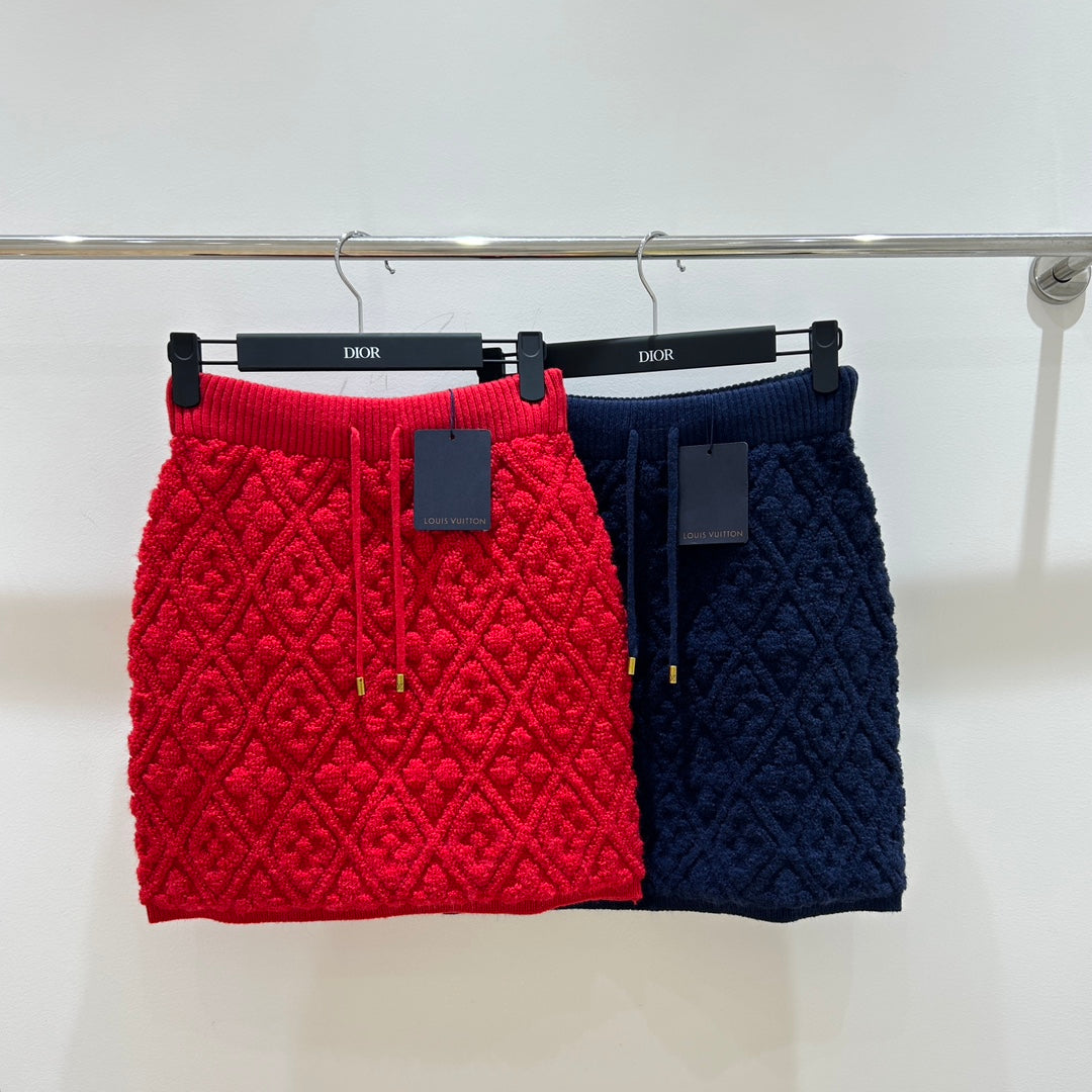LOUIS VUITTON LV 25S MINI SKIRT 0117