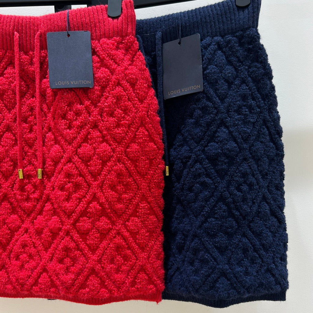 LOUIS VUITTON LV 25S MINI SKIRT 0117