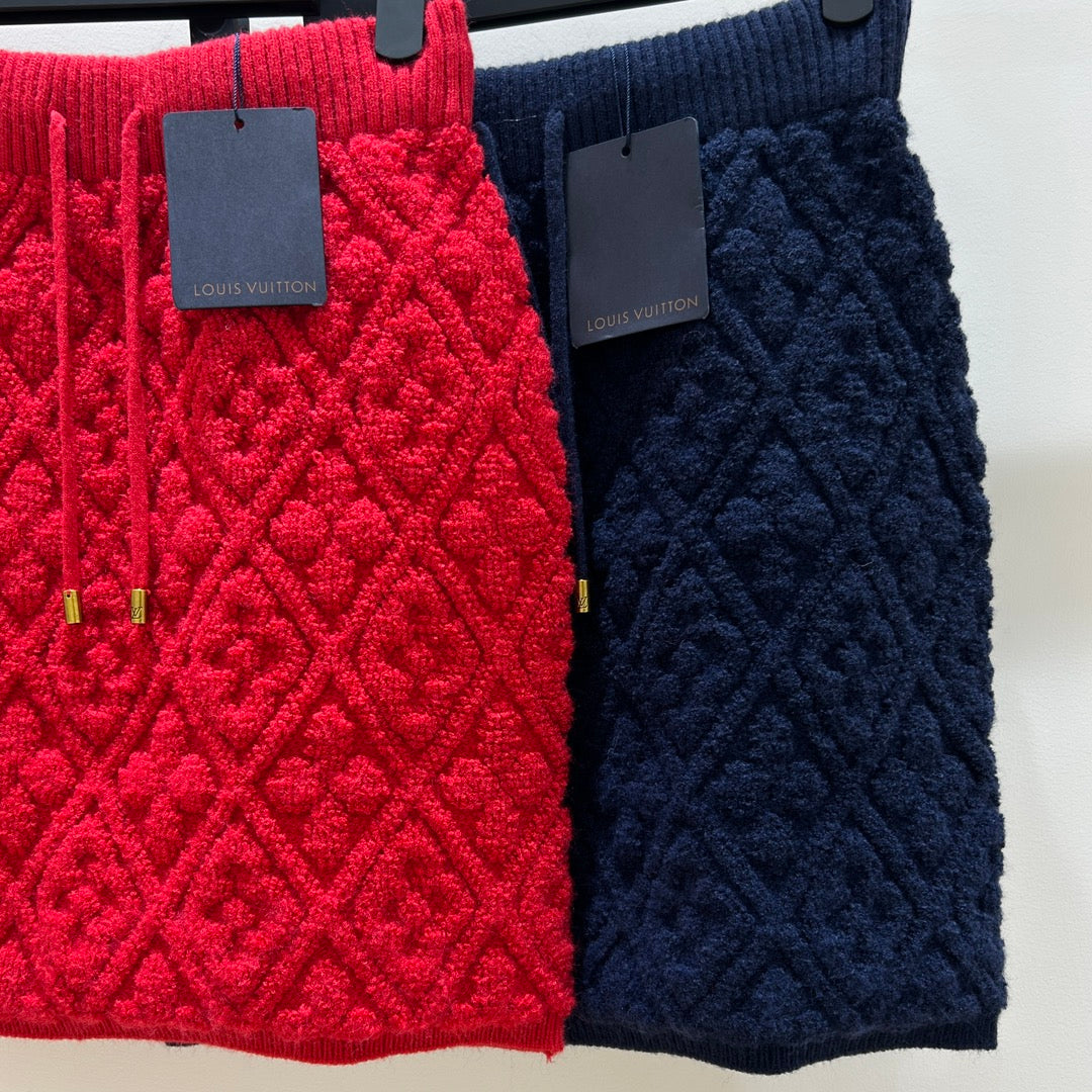 LOUIS VUITTON LV 25S MINI SKIRT 0117