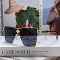 LOUIS VUITTON CYCLONE SUNGLASS Z1700U IN GOLD METAL BLACK LENSES