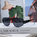 CELINE TRIOMPHE SUNGLASS 512996 IN BLACK METAL