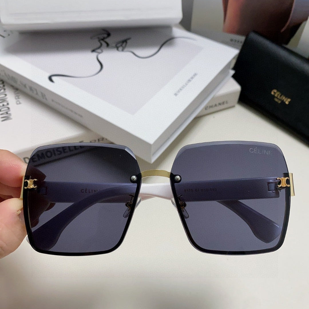 CELINE TRIOMPHE SQUARE SUNGLASSES 552780 IN ACETATE