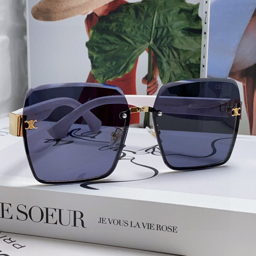 CELINE TRIOMPHE SQUARE SUNGLASSES 552780 IN ACETATE