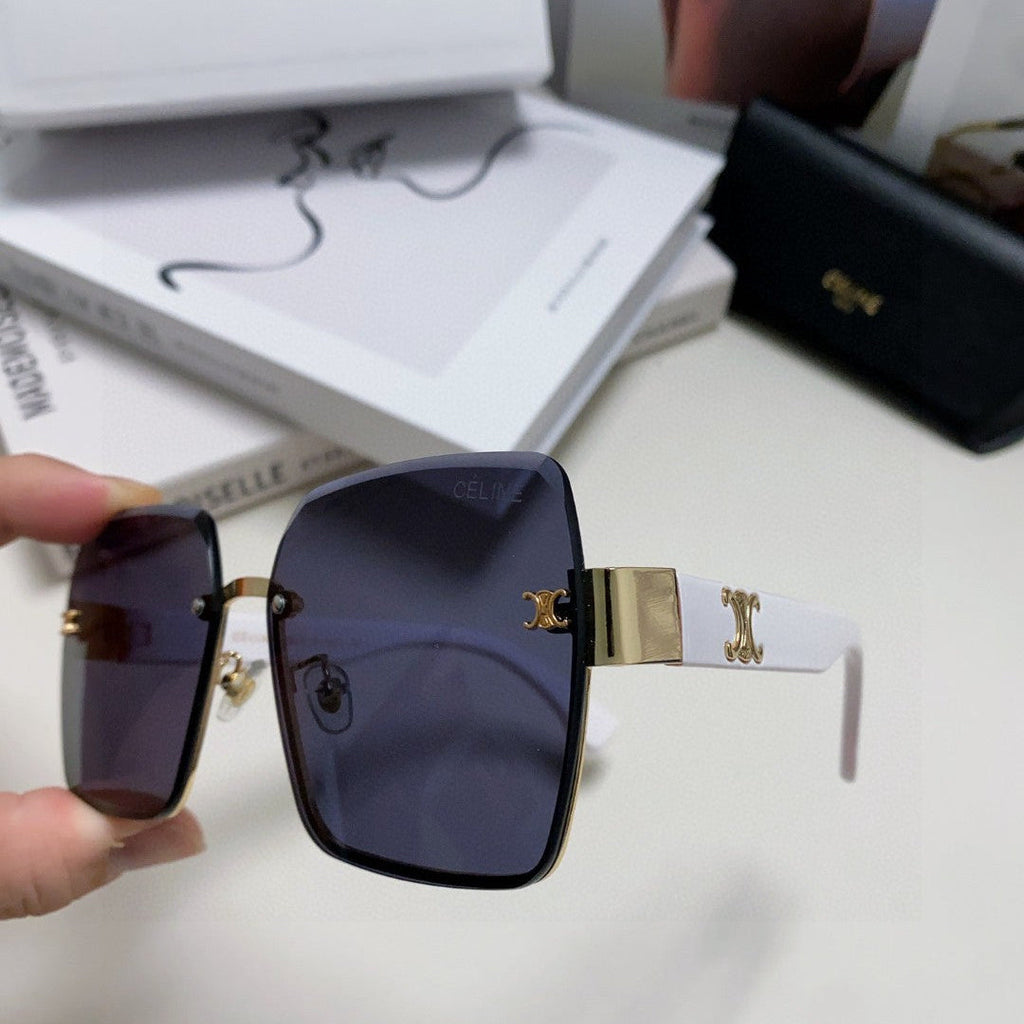 CELINE TRIOMPHE SQUARE SUNGLASSES 552780 IN ACETATE