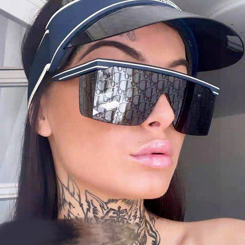 DIOR OBLIQUE SUNGLASS CLUB M1U IN BLACK ACETATE