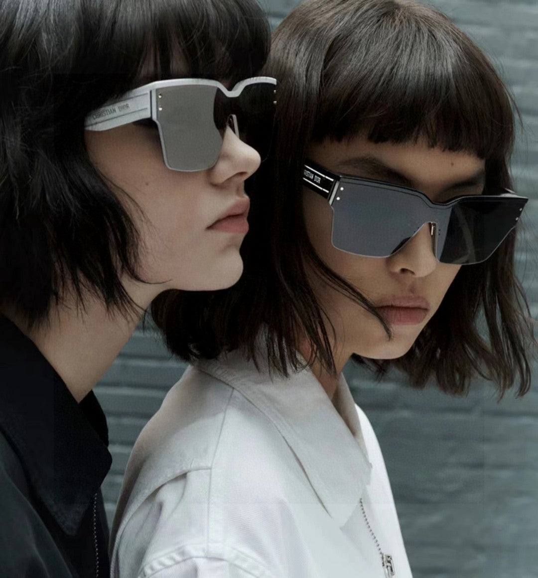 DIOR OBLIQUE SUNGLASS 571601 IN BLACK METAL