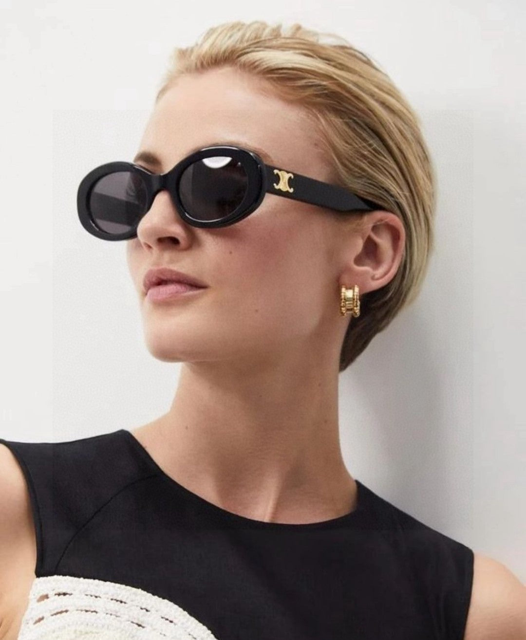 CELINE TRIOMPHE SUNGLASSES CL40194 IN ACETATE