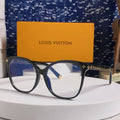 LOUIS VUITTON CAT EYE SUNGLASSES Z1657W IN BLACK ACETATE MONOGRAM LOGO