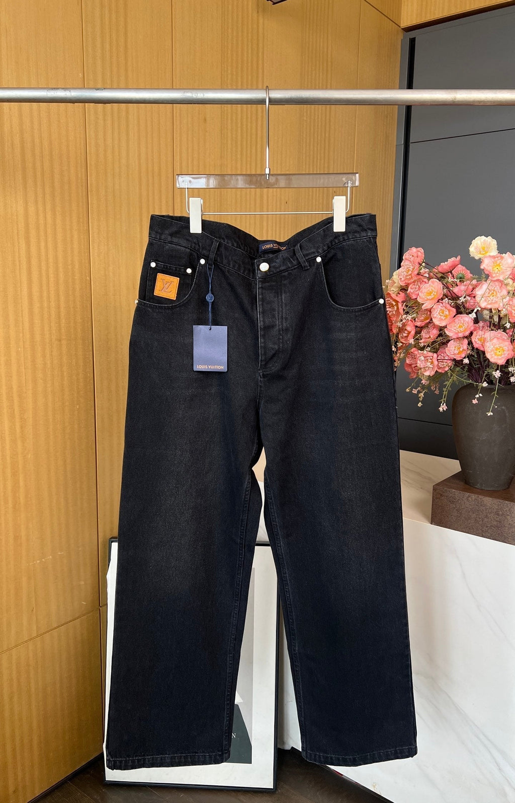 LOUIS VUITTON LV 25S STRAIGHT-LEG DENIM JEANS 0062