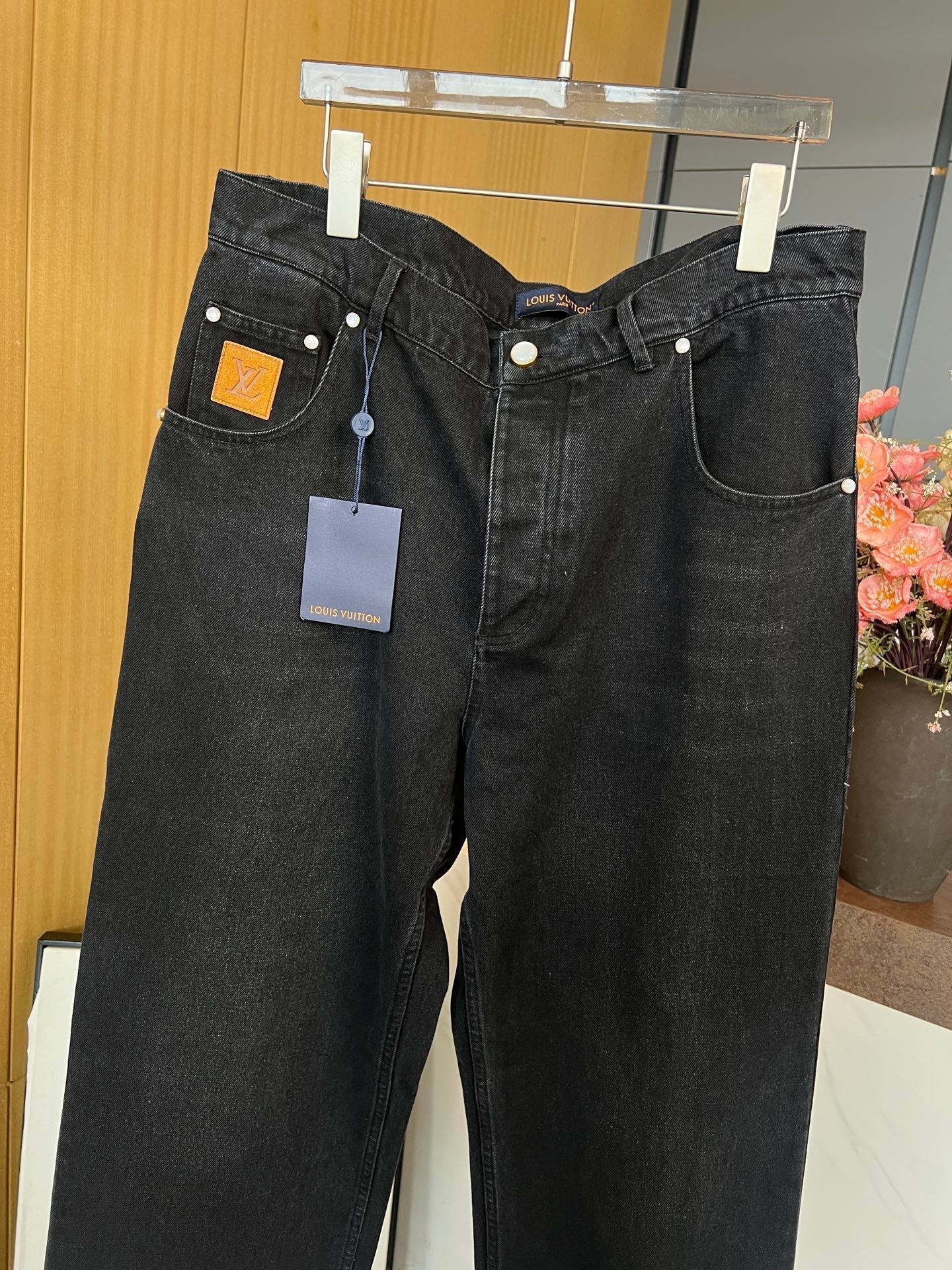 LOUIS VUITTON LV 25S STRAIGHT-LEG DENIM JEANS 0062