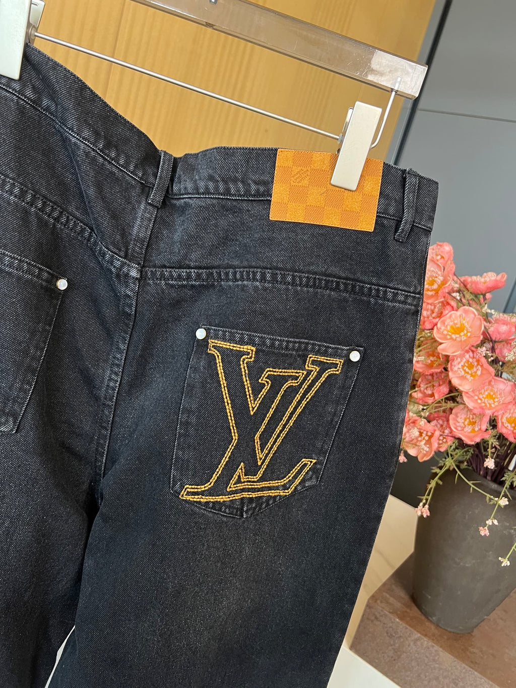 LOUIS VUITTON LV 25S STRAIGHT-LEG DENIM JEANS 0062
