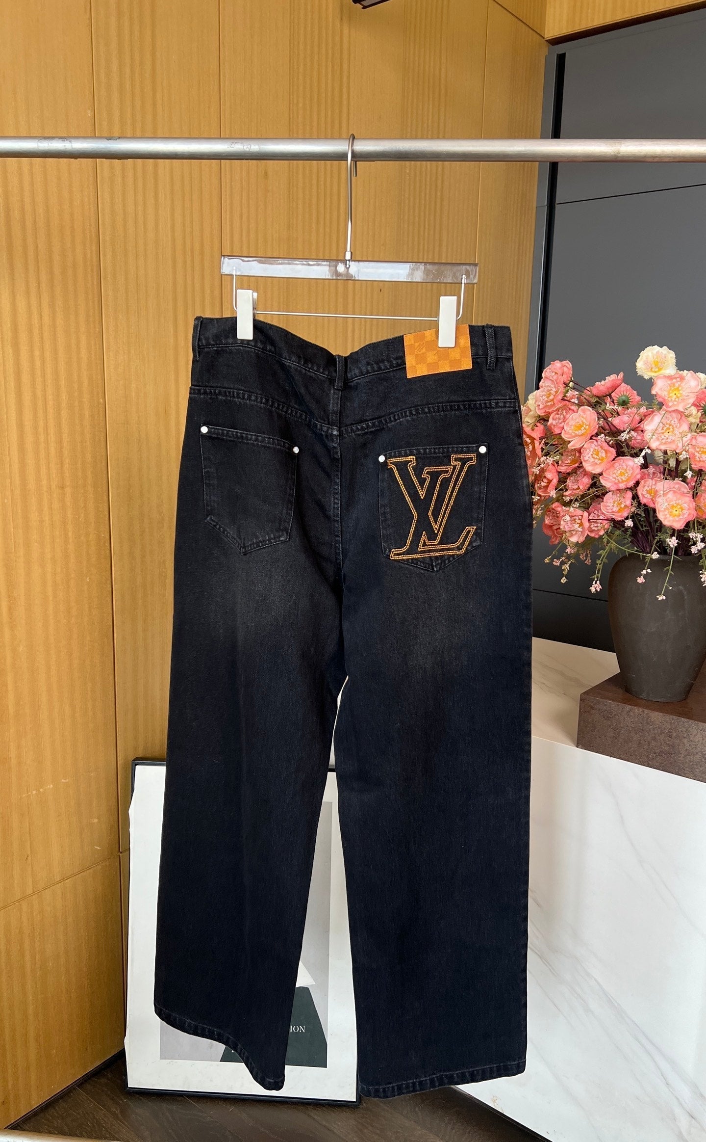 LOUIS VUITTON LV 25S STRAIGHT-LEG DENIM JEANS 0062