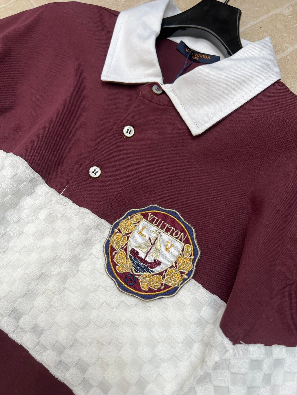 LOUIS VUITTON LV 25S POLO SHIRT 0164