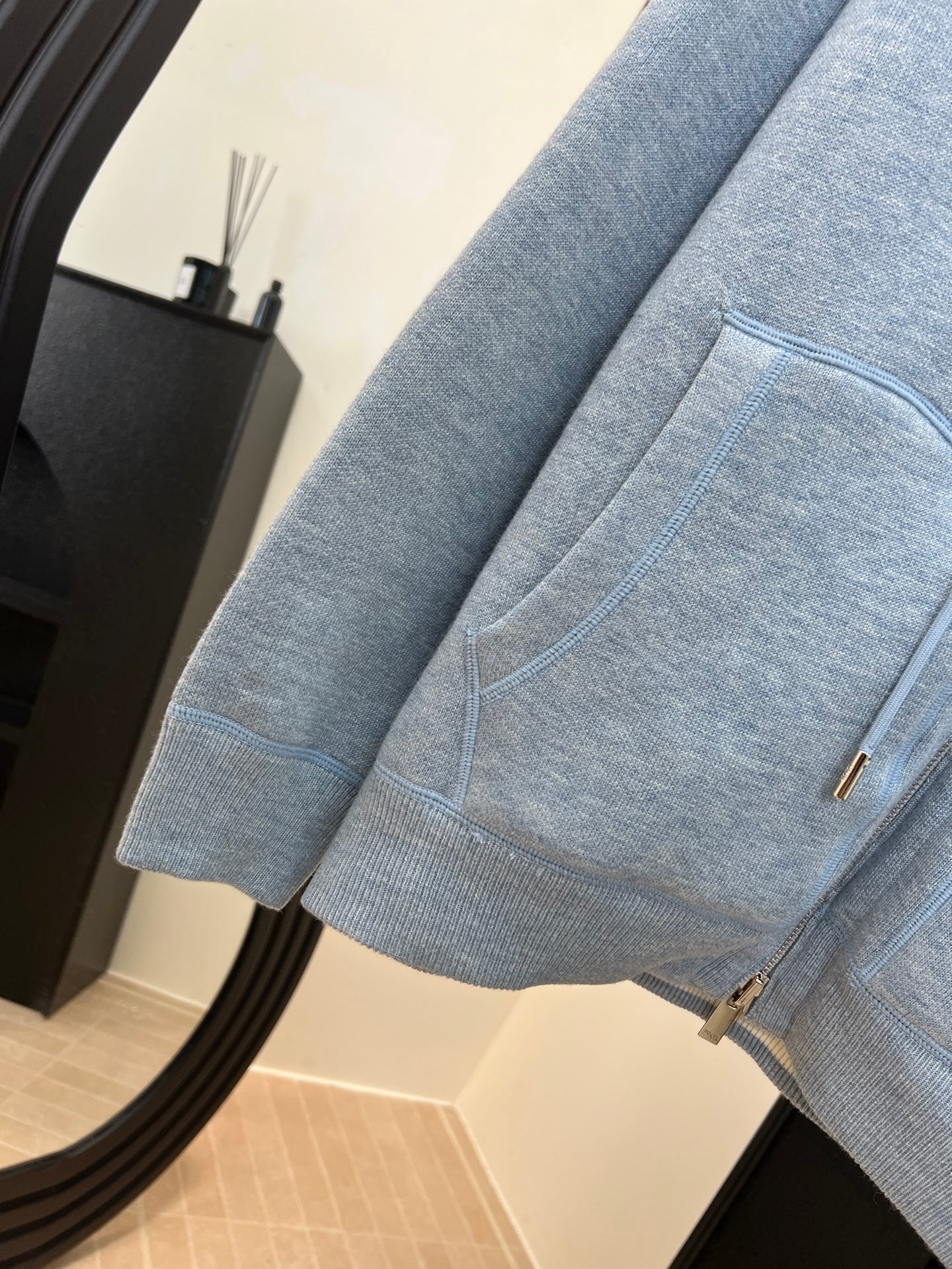 DIOR 25S HOODED ZIP-UP CARDIGAN 684