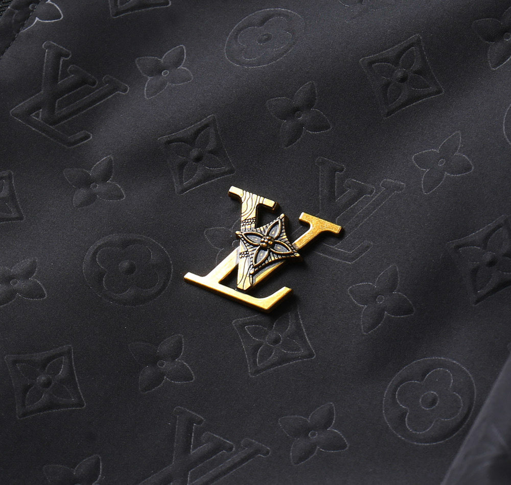 LOUIS VUITTON LV HOODED JACKET BLACK 239058