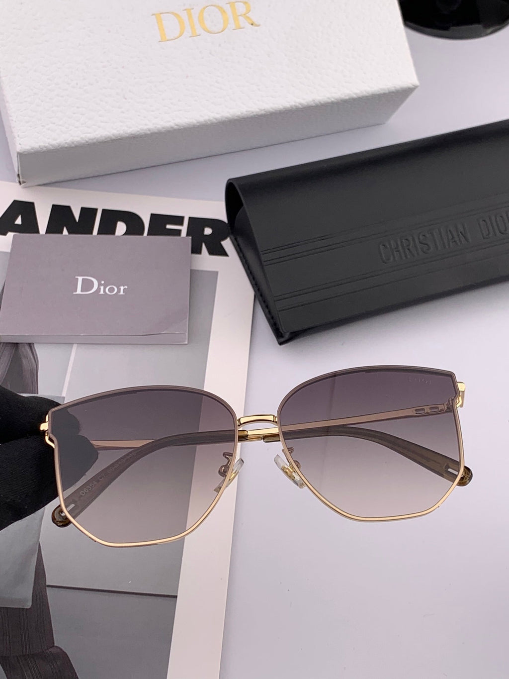 DIOR MONTAIGNE SUNGLASS CD4635 IN ACETATE