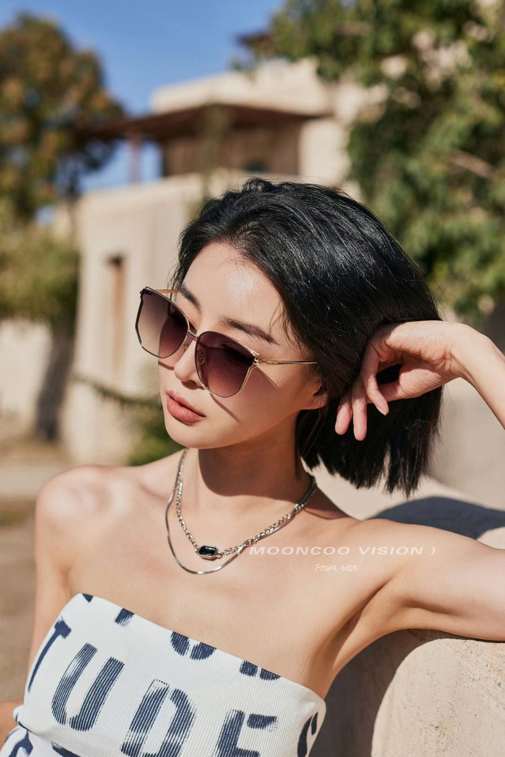 DIOR MONTAIGNE SUNGLASS CD4635 IN ACETATE