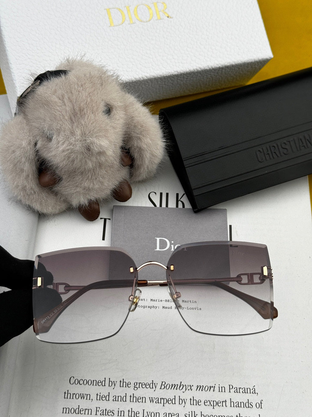 DIOR MONTAIGNE SUNGLASS CD3641 IN METAL