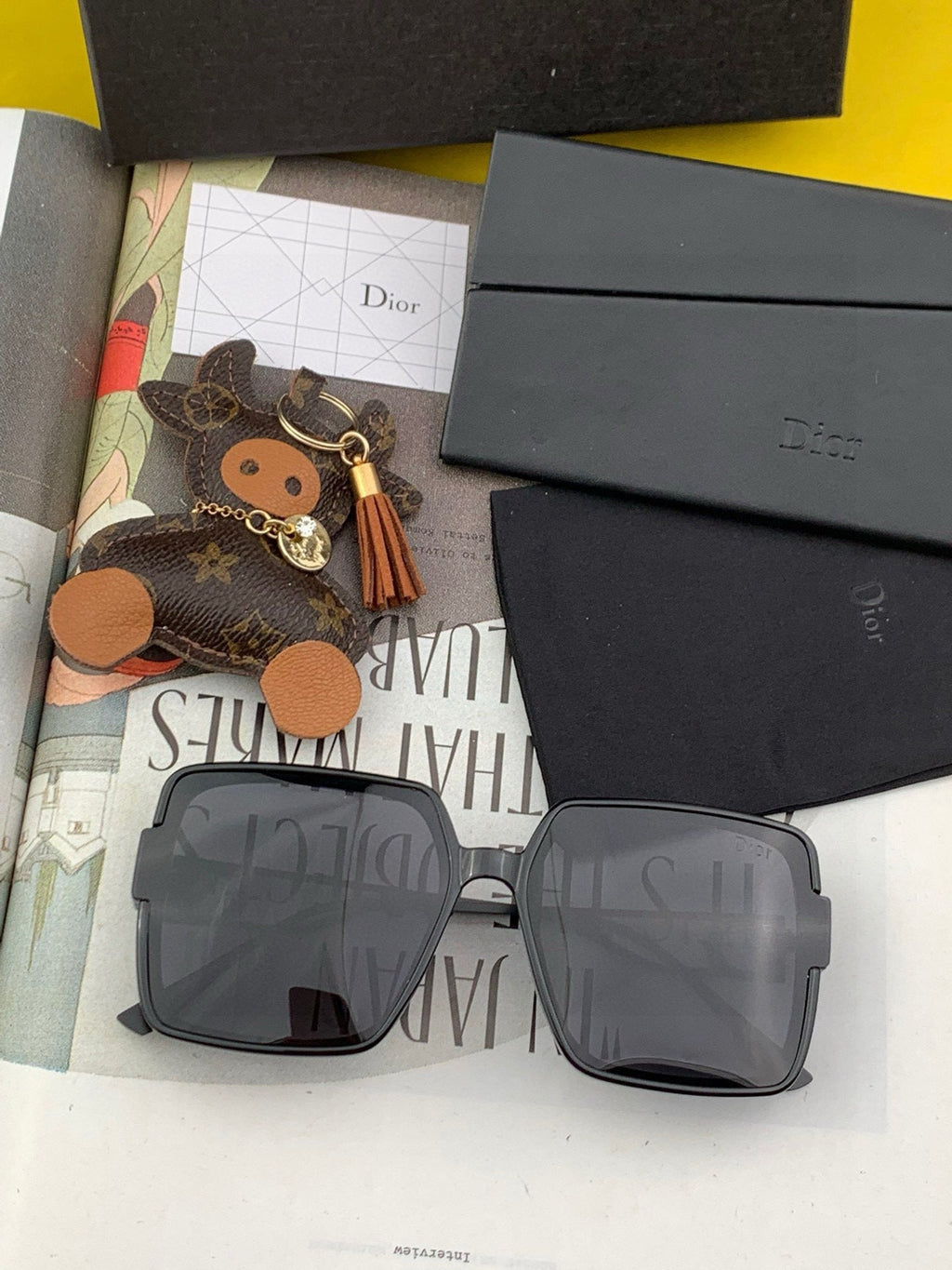 DIOR MONTAIGNE SUNGLASS D5541 IN METAL