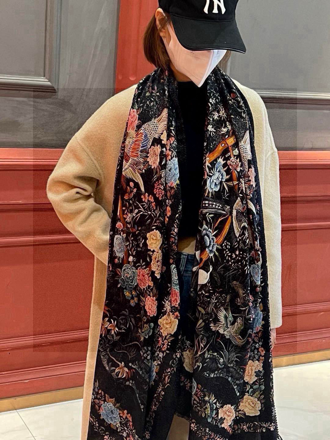 DIOR SCARF 200 CM IN CASHMERE 663788