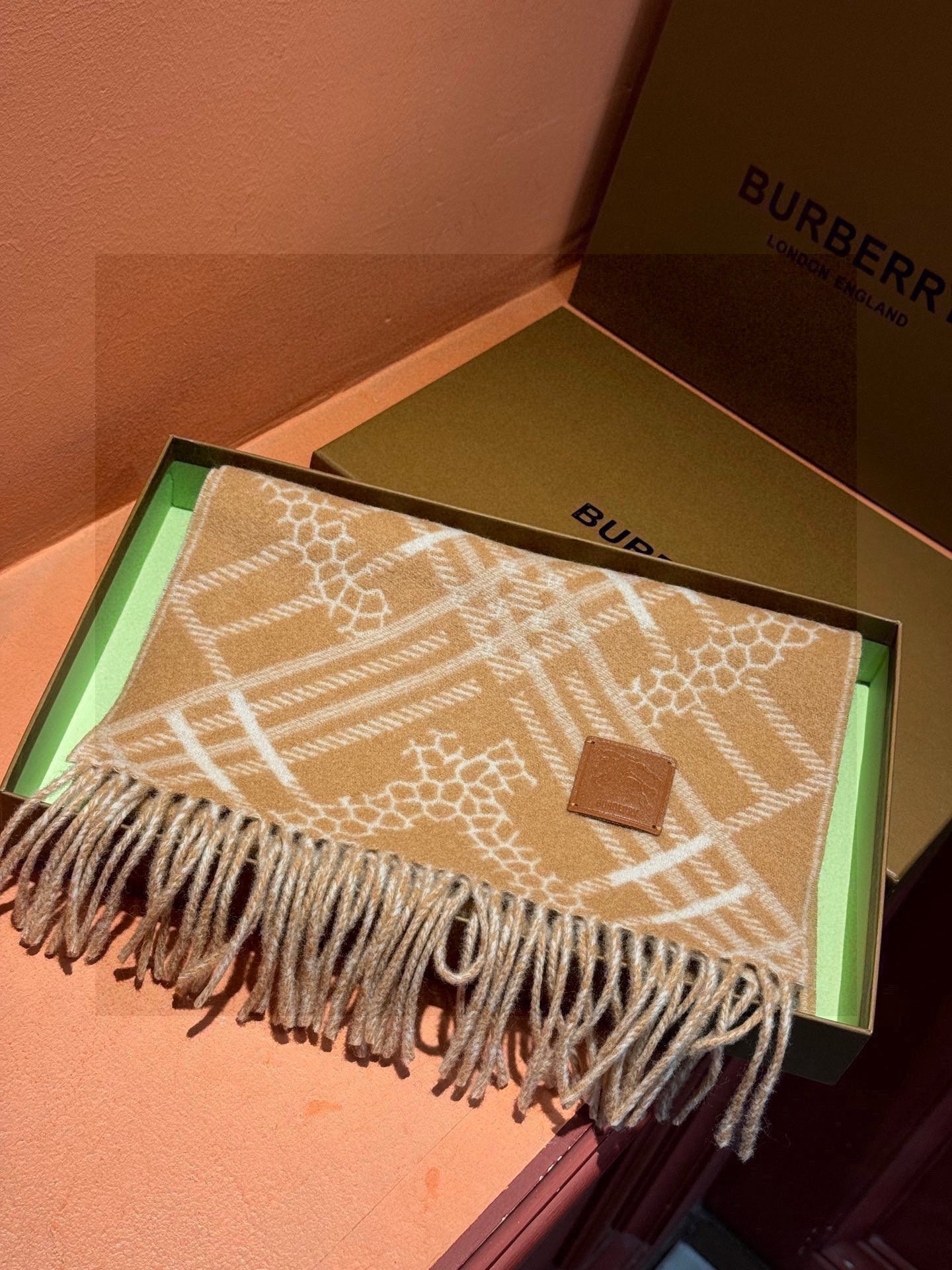 BBR SCARF 168 CM IN CASHMERE 730561