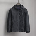 LOUIS VUITTON LV BLACK DAMIER WINDBREAKER JACKET 239097