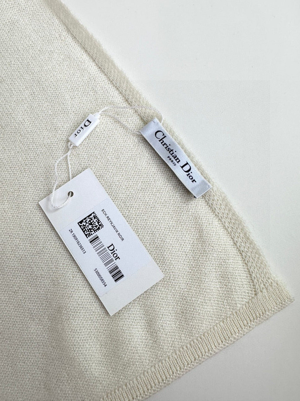 DIOR SCARF 190 CM IN BABY PINK MIX BEIGE CARO CASHMERE 388126