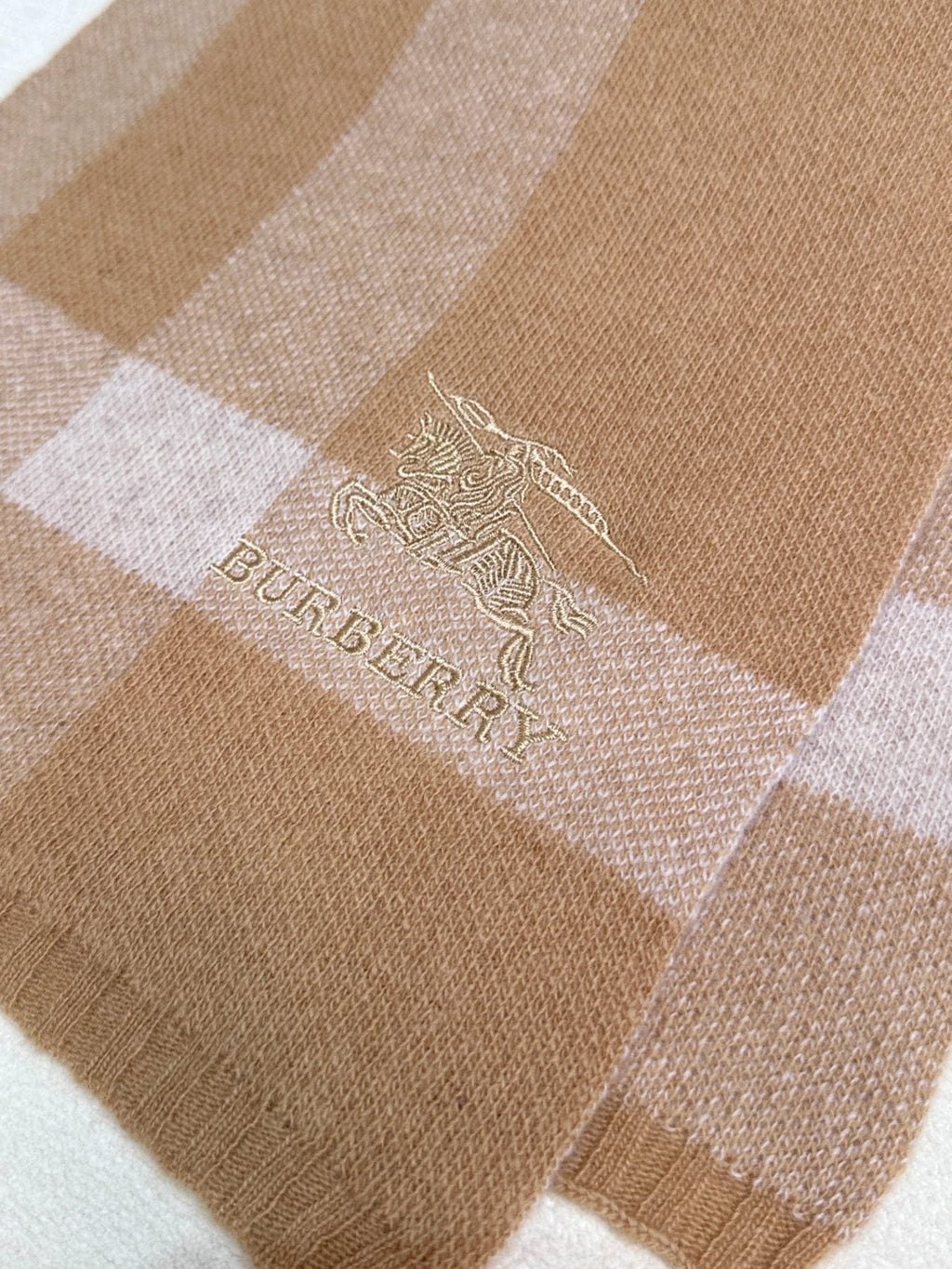 SCARF 190 CM IN TUSCAN BEIGE CASHMERE 398394