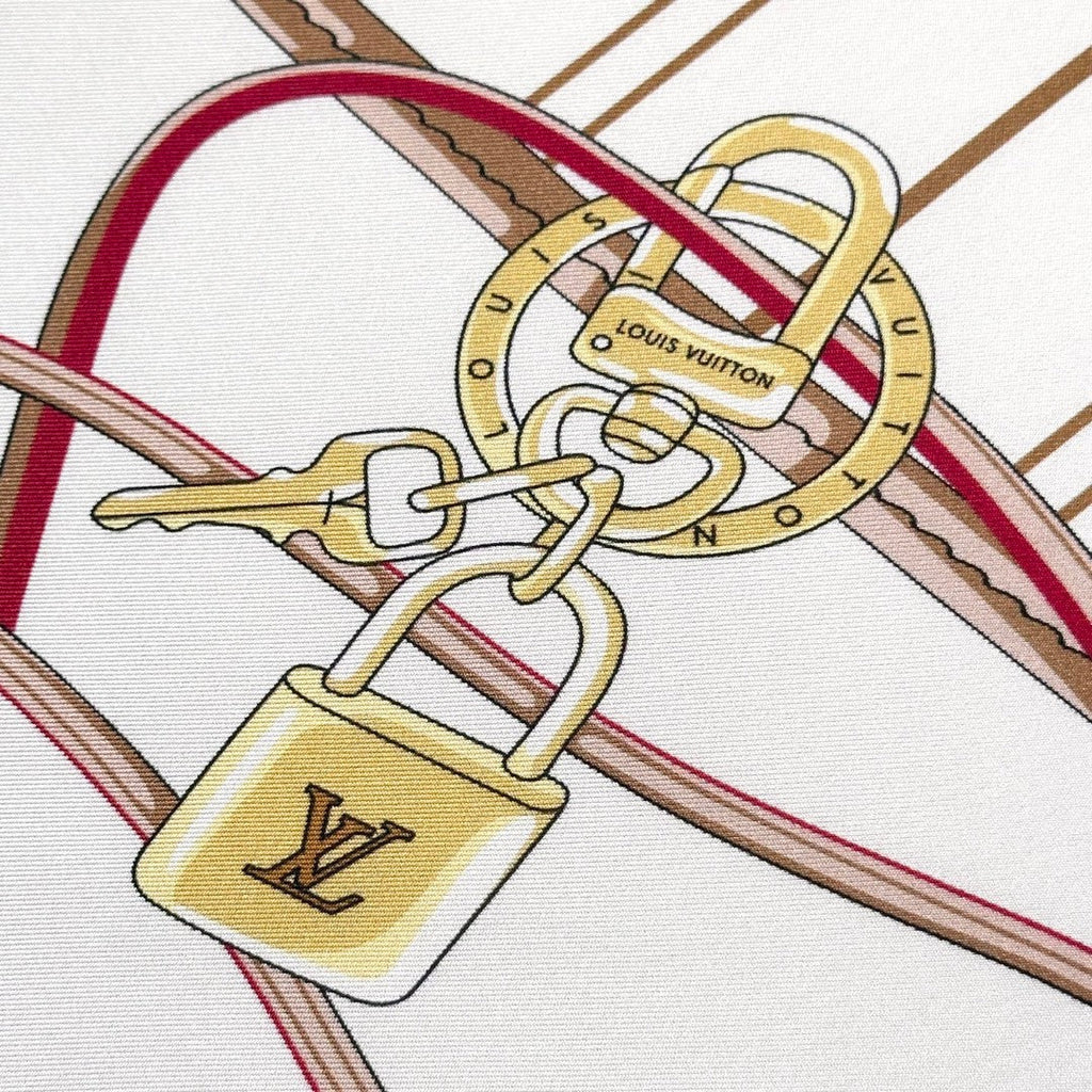 LOUIS VUITTON LV SCARF 90 CM IN SILK 737304