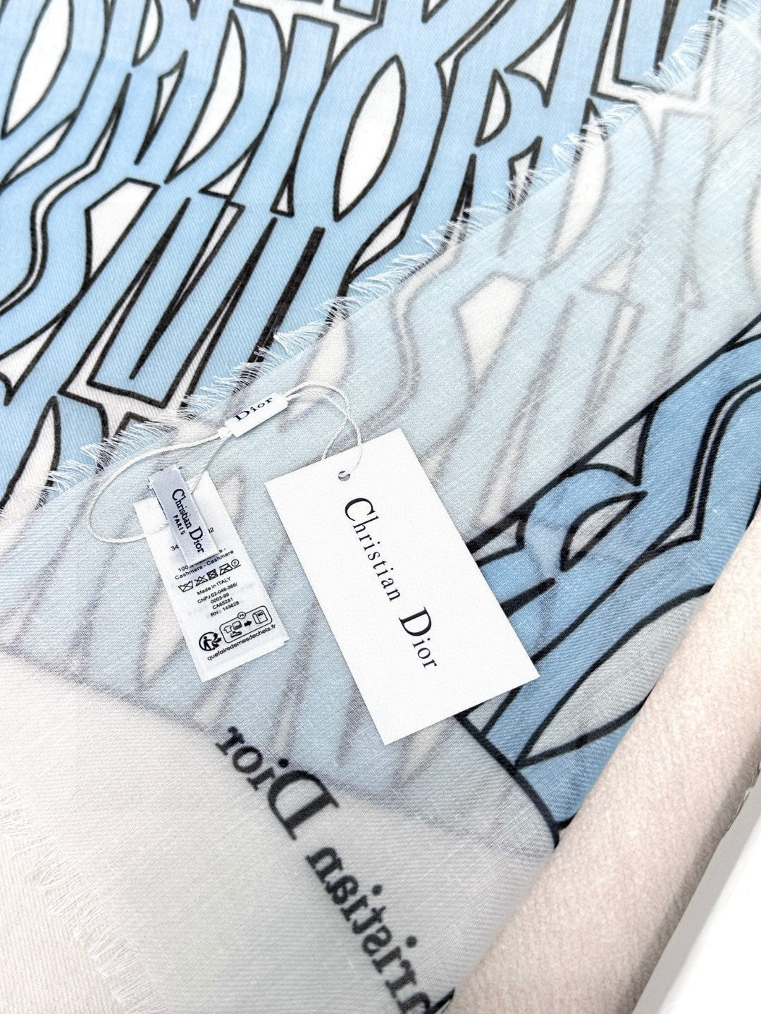 DIOR SCARF 180 CM IN SILK 654447