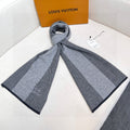 LOUIS VUITTON LV SCARF 180 CM IN CASHMERE 714296