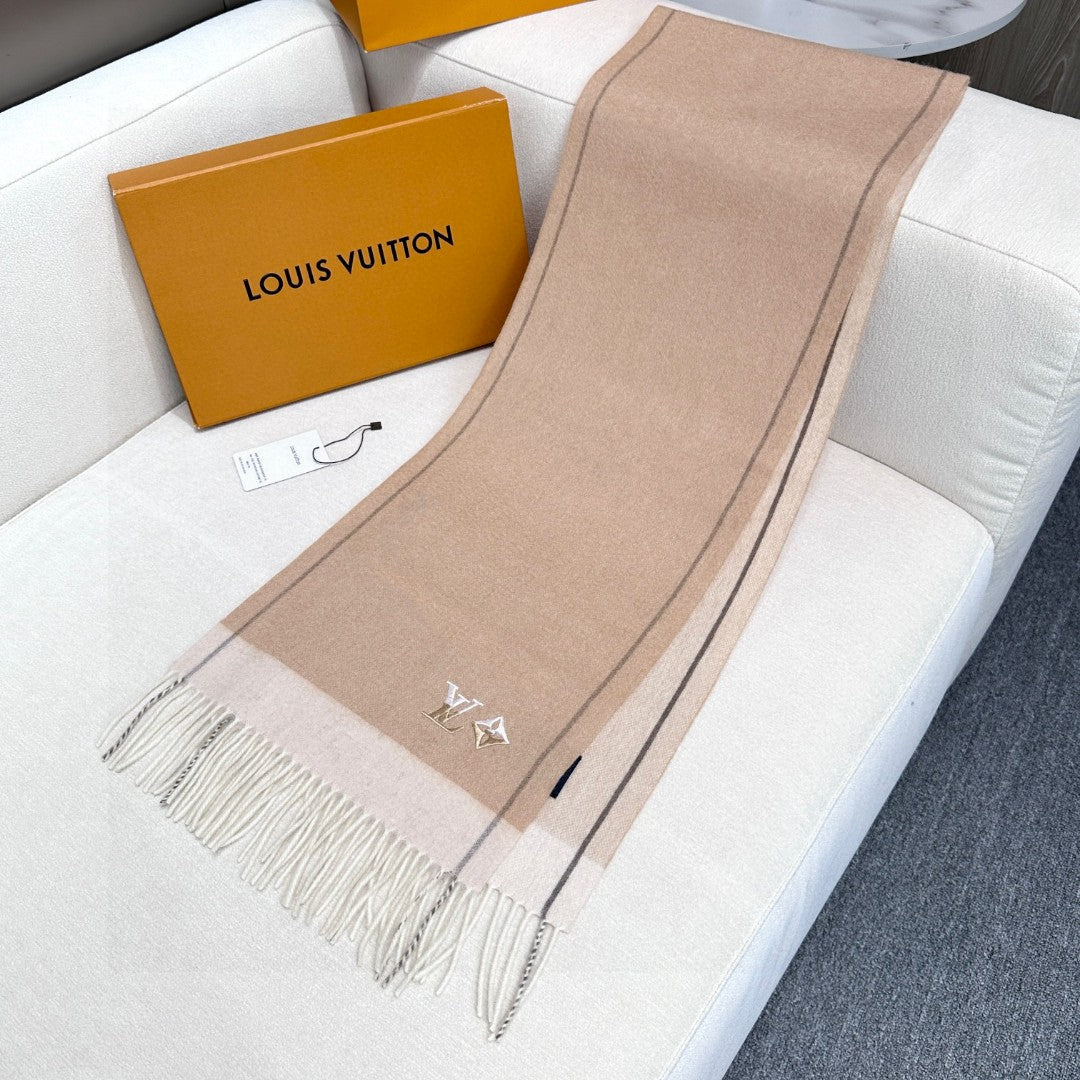 LOUIS VUITTON LV SCARF 180 CM IN CASHMERE 700794