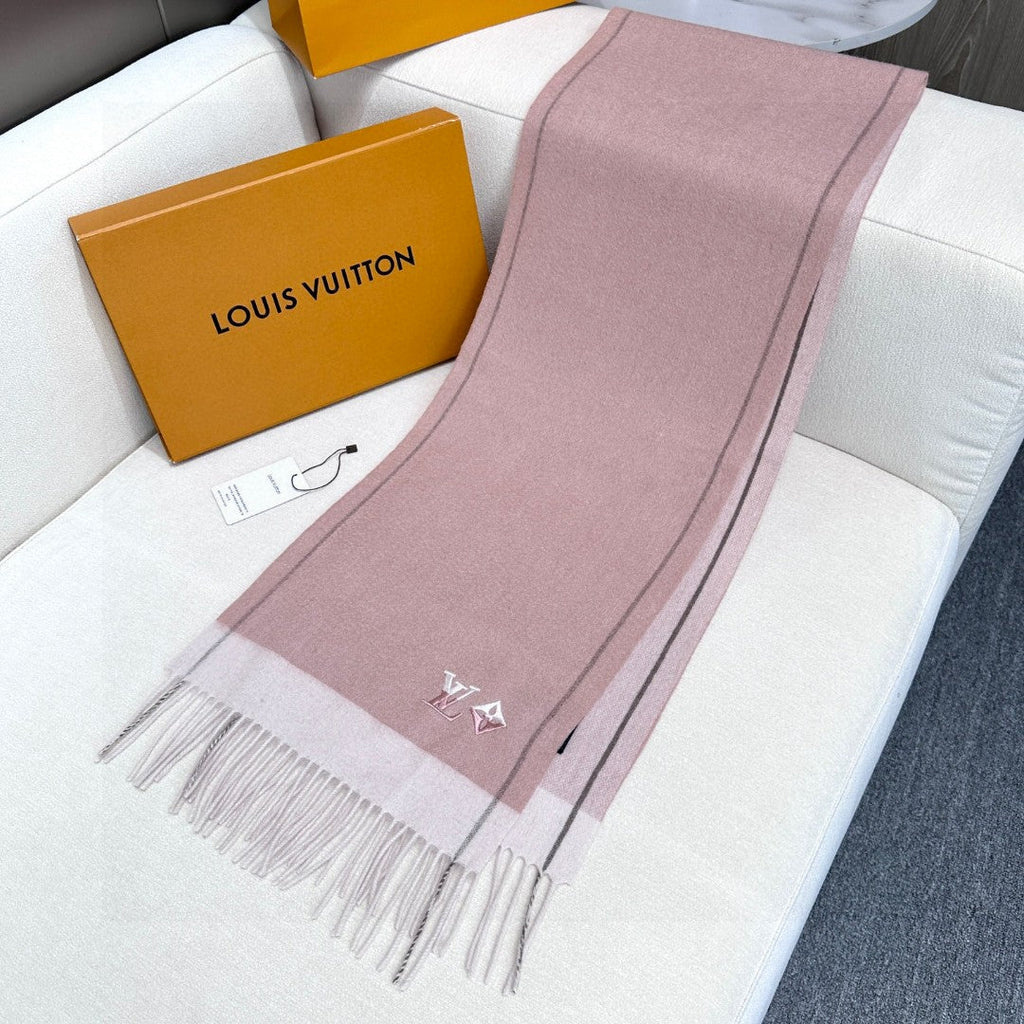 LOUIS VUITTON LV SCARF 180 CM IN CASHMERE 700795