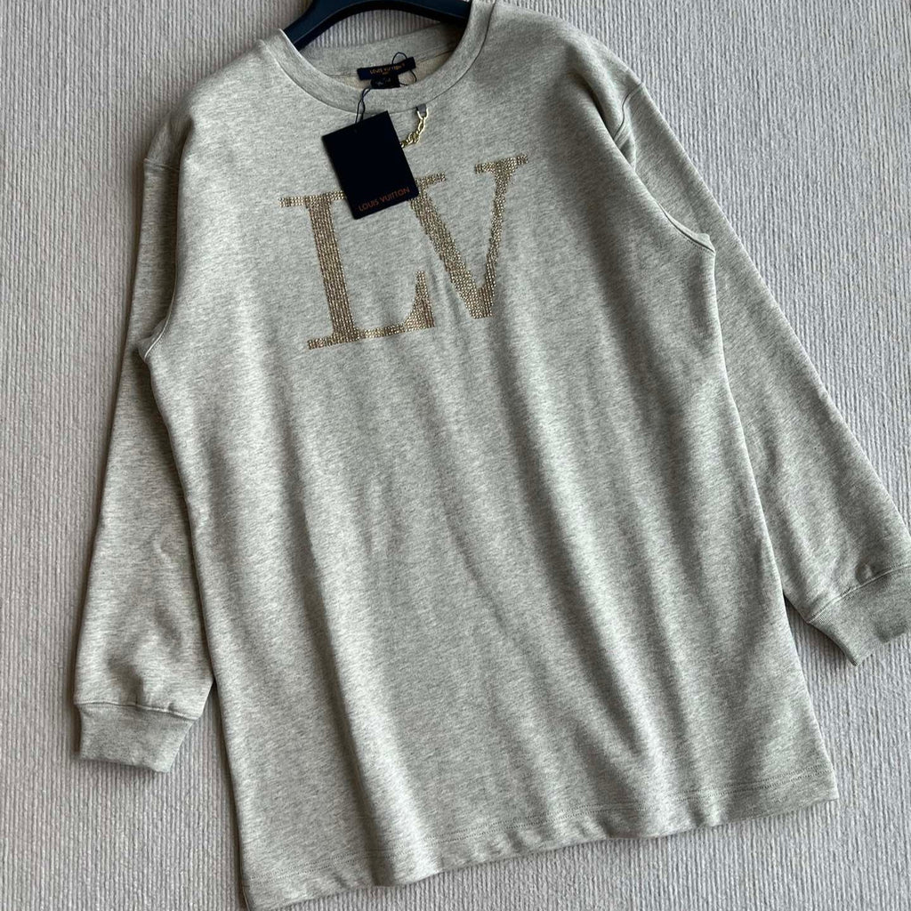 LOUIS VUITTON LOUIS VUITTON LONG DIAMOND SWEATSHIRT 275678
