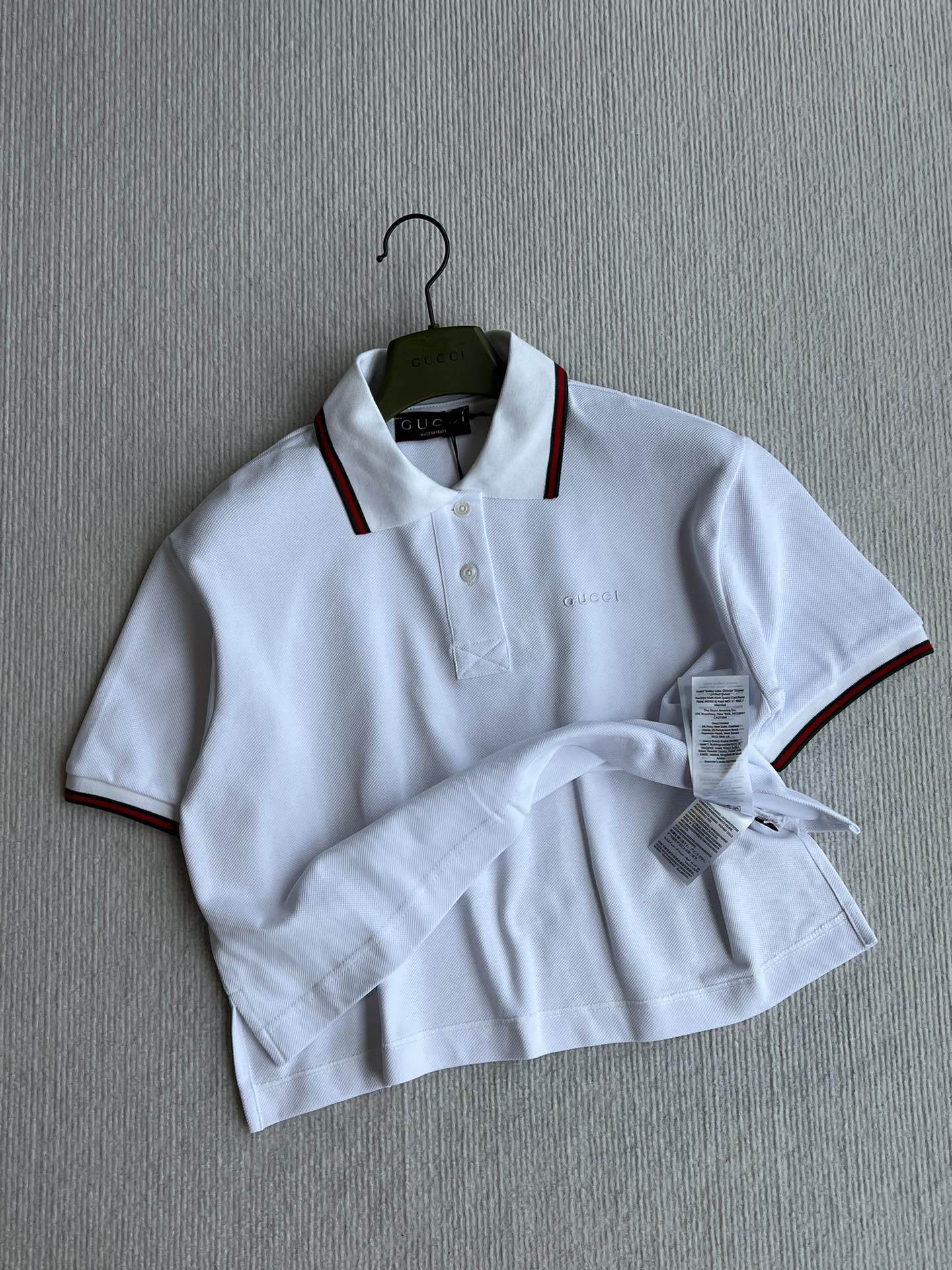 GUCCI SHORT-SLEEVE POLO SHIRT 275878